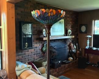 Tiffany style floor lamp
