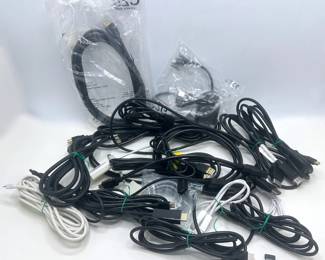 Over 20 HDMI Cables Lot #: 116