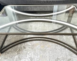 Gabby Furniture Camille Glass Coffee Table Lot #: 6