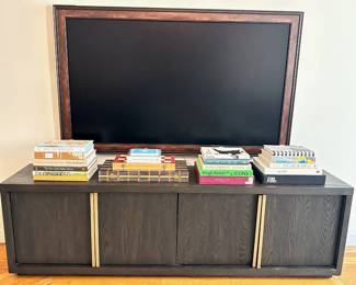 Restoration Hardware 4-Door Media Console Credenza Lot #: 31