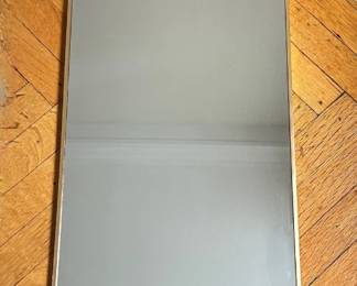 Gold Tone Full Length Mirror Lot #: 51