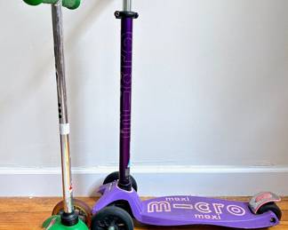 2 Kids Micro Kickboard Scooters: Micro Maxi & Micro Mini Lot #: 111