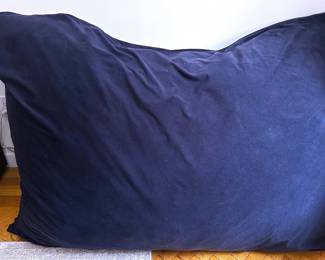Giant Navy Blue Pillow (5.5 Feet By 3.5 Feet) Lot #: 40