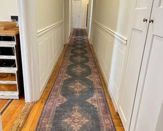  Custom Made Turkish Style Hall Runner Area Rug -- Almost 45 Feet! Lot #: 13