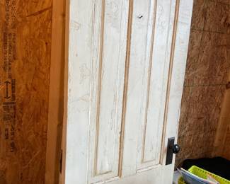Two full length doors