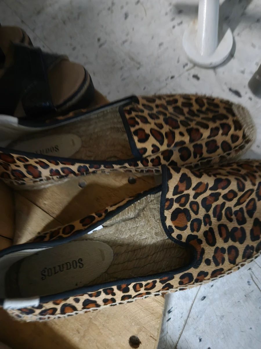 Leopard espadrilles