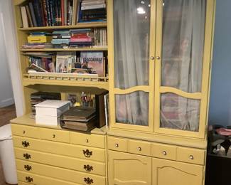 Childs dresser , Hutch , books