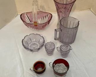 Anna Hutte Crystal Basket