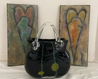 Hearts Of Stone Purse Of Glass
