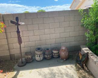 Rustic Backyard Decor