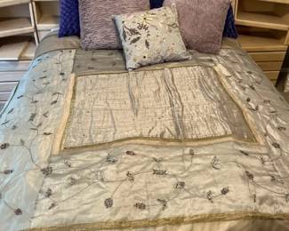 Beaded Duvet Cover Pillows