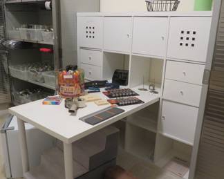 Desk or crafting area
