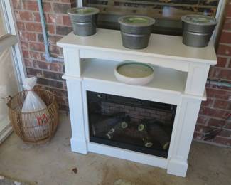 Fireplace heater - yes, it will be cold again.