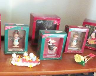 Bloom County Opus 'n Bill ornaments