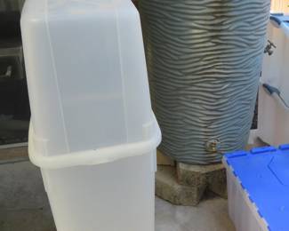 Rain barrel #2, wrapping paper storage