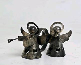 332 pairofregalsilverangelnapkinrings