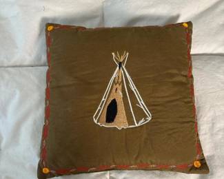186 embroideredteepeedecorativepillow