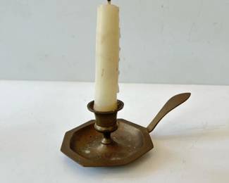 256 brasschamberstickcandlestickwithhand