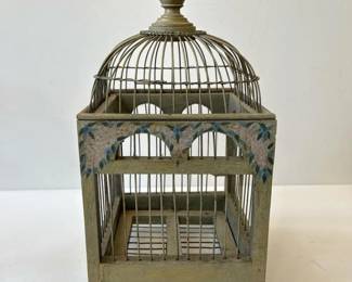 044 decorativewoodandwirebirdcagephilip