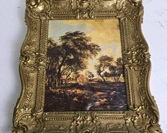350 framedlandscapewallartwithornatego