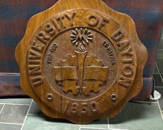 136 26universityofdayton1850carvedwood
