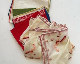 255 assortedvintagelinenhandkerchiefs