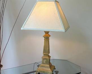 299 neoclassicalstylebrasstonetablelamp