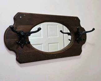 103 wallmirrorcoatrackwithtwohooks