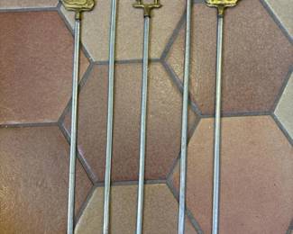 152 setofanimalheadmetalbbqskewers