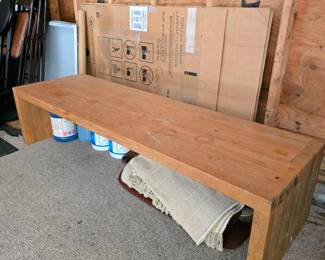 116 fivefootlongwoodenbench