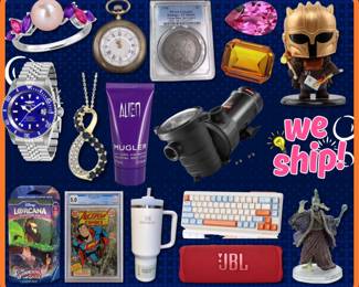 Estate Finds: Jewelry, Collectibles & More! SHIPS!