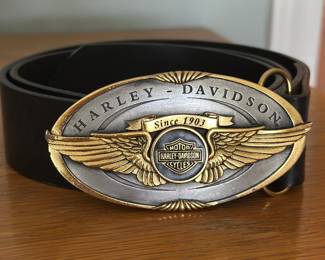 Harley Davidson belt buckle