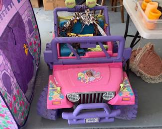 Barbie Jeep needs new battery