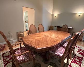 Dining room table price starting at $1,000 (this piece will only be 25% off the second day)