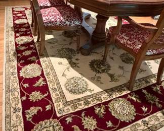 Beautiful living room/dining room rug