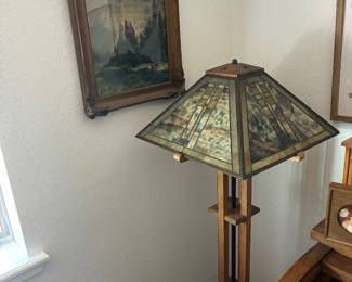 Craftsman standing lamps