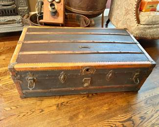 Antique Steamer Trunk