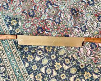 Dexter Wood Double Handle Cheese Knife