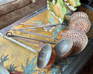 Vintage Copper Utensils