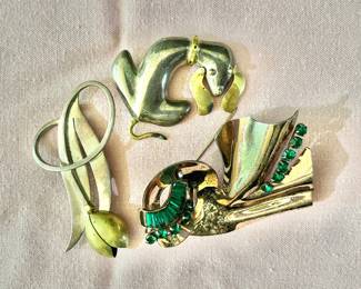 Sterling Silver Vintage Pins 
