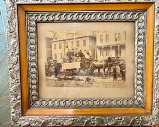 Beautifully Framed Vintage Photo 