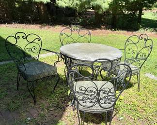 Wrought Iron Patio Set