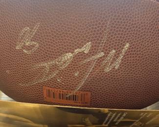 2009 Texans signed football