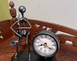 clock sculpture