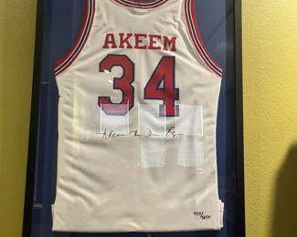 Signed akeem jersey