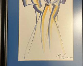 abstract jazz painting
