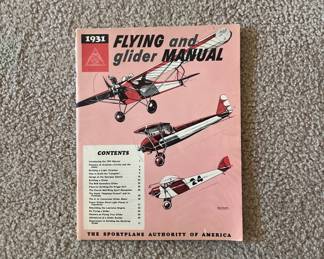 There are several 30s flying manuals!