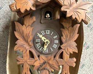 Complete Bavarian Cuckoo Clock