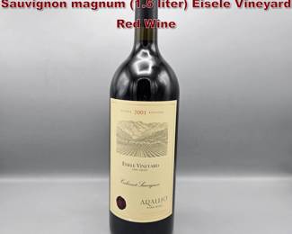 Lot 2011 2001 Araujo Estate Cabernet Sauvignon magnum 1.5 liter Eisele Vineyard Red Wine 