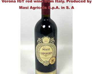 Lot 1992 2013 Masi Campofiorin Rosso Verona IGT red wine from Italy. Produced by Masi Agricola S.p.A. in S. A